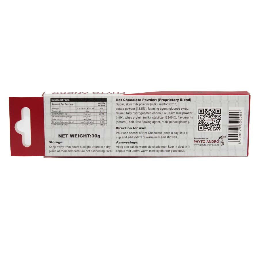 Phyto Andro® Hot Chocolate - 1 Sachet - Image 3